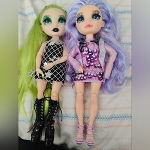 Shadow High And Rainbow High Dolls